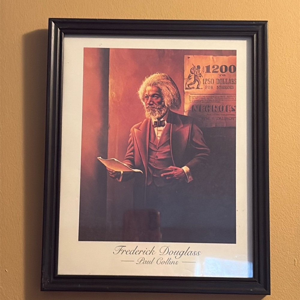 Frederick Douglass Paul Collins Painting Print